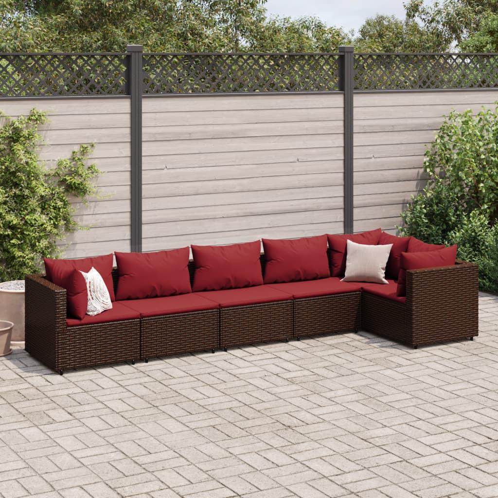 VidaXL Garten lounge set poly-rattan  