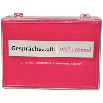 Pegasus - Gesprächsstoff Weiberabend  für zündende Konversation in netter Gesellschaft, Ratespiel, Kartenspie
