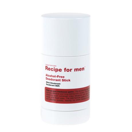 Recipe for Men  Alcohol-Free Deodorant Stick 