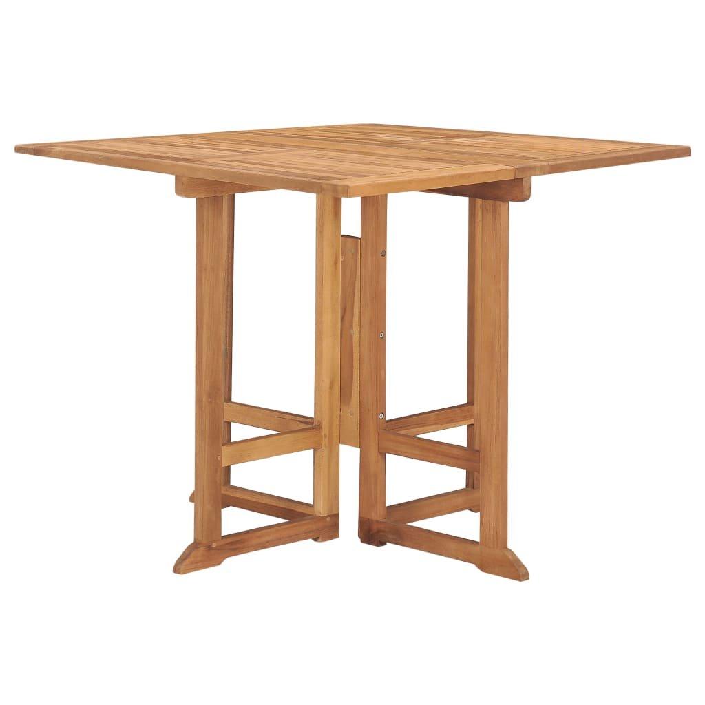 VidaXL set da pranzo da esterno Teak riciclato  