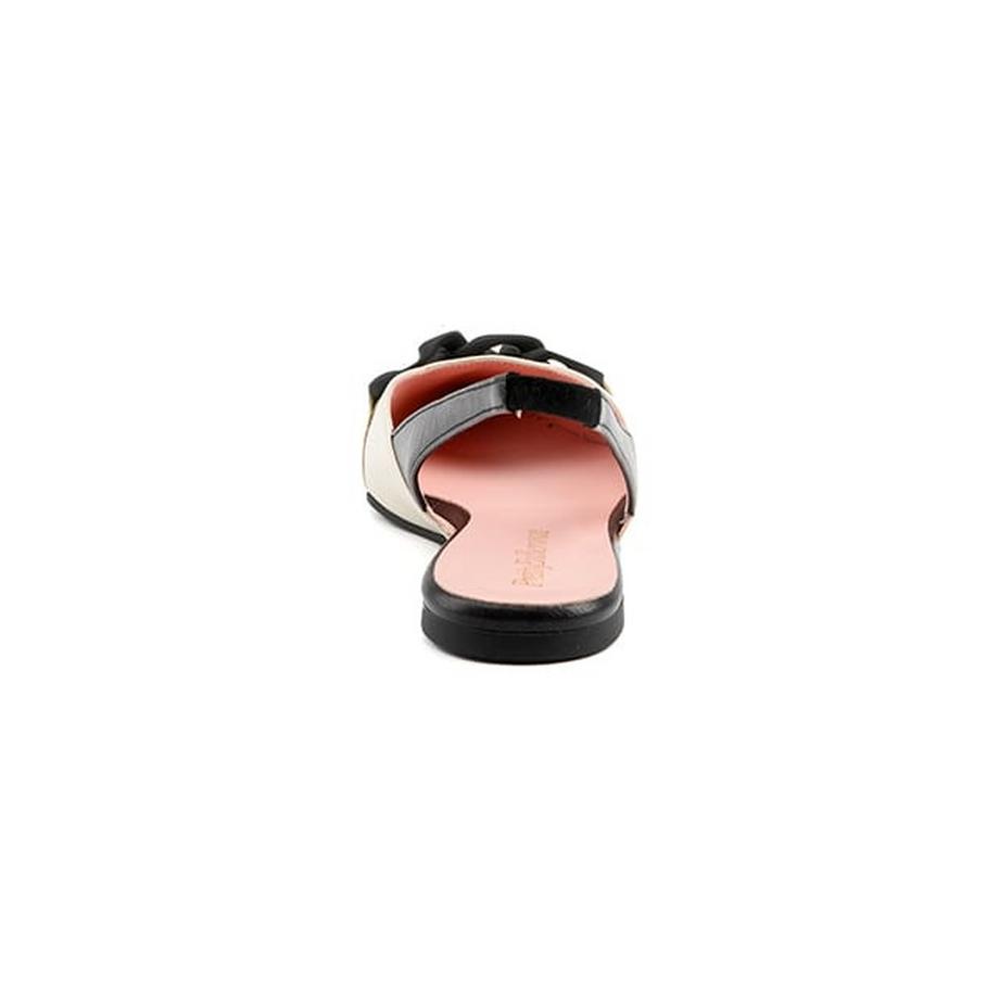 Pretty Ballerinas Ella-38 Ballerines Slingback avec Détail Chaîne  