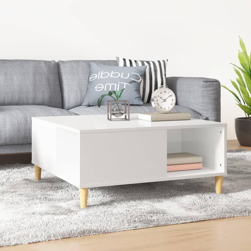 VidaXL Table basse bois d'ingénierie  