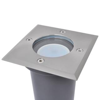 VidaXL Lampe de sol aluminium  