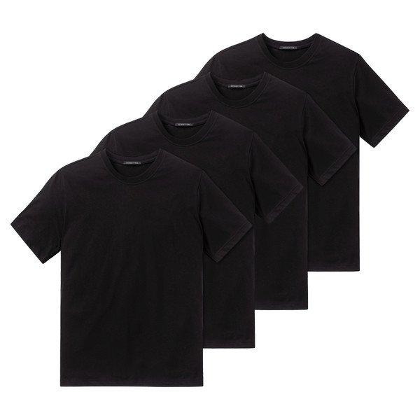 Schiesser  4er Pack American - T-Shirt Rundhals 