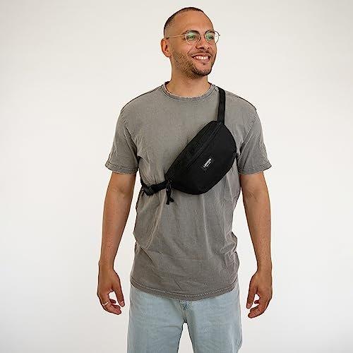 Only-bags.store Finn Bauchtasche Schwarz  