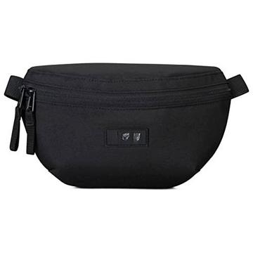 Bauchtasche Schwarz - Finn - Hüfttasche für Sport Outdoor Stadt - Gürteltasche Stylisch für