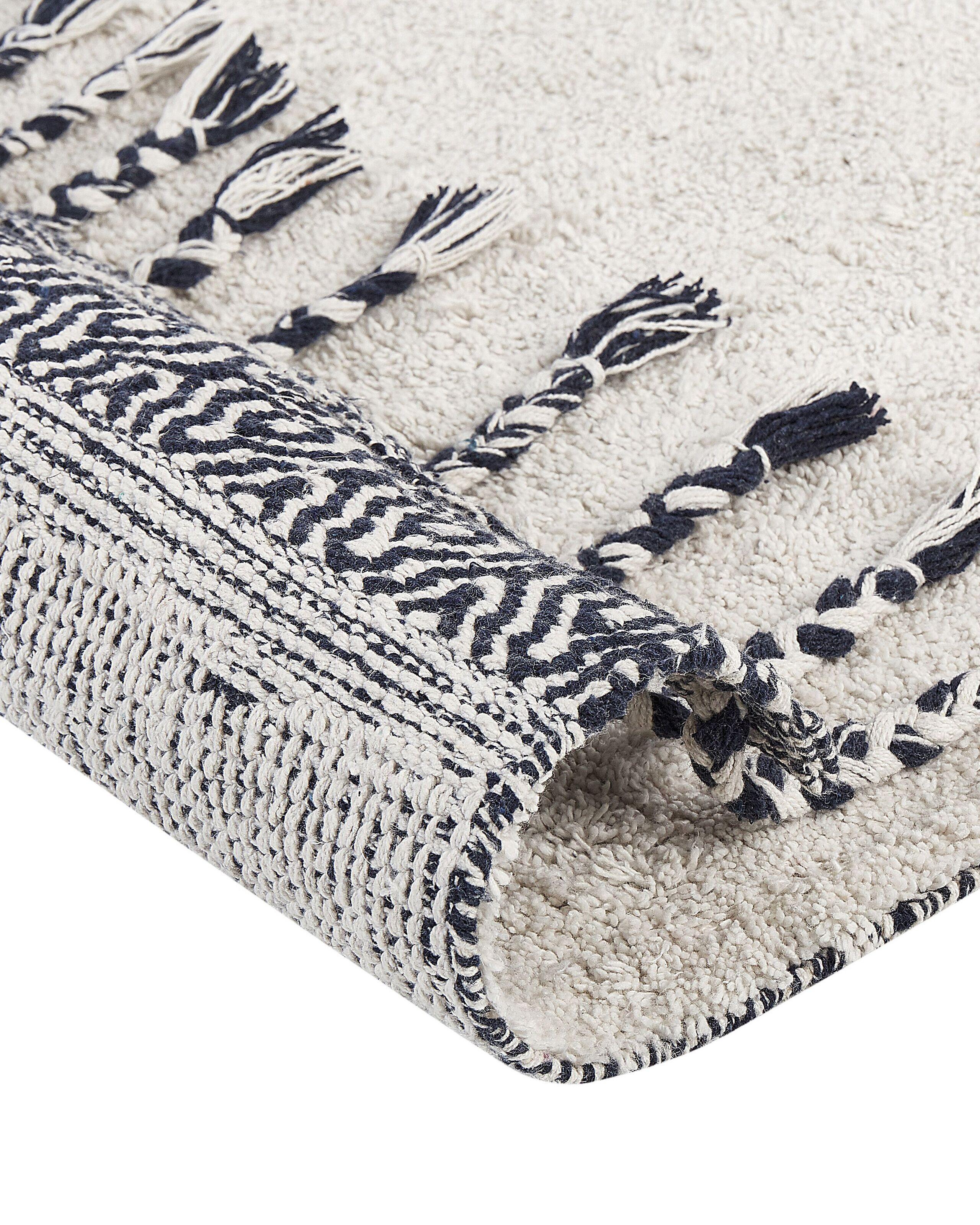 Beliani Tapis en Coton Boho ERAY  