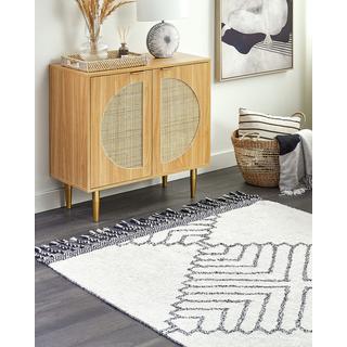 Beliani Tapis en Coton Boho ERAY  