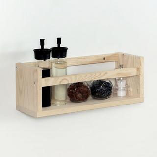 Calicosy Wandregal aus massiver Kiefer - L40 x H15 cm  