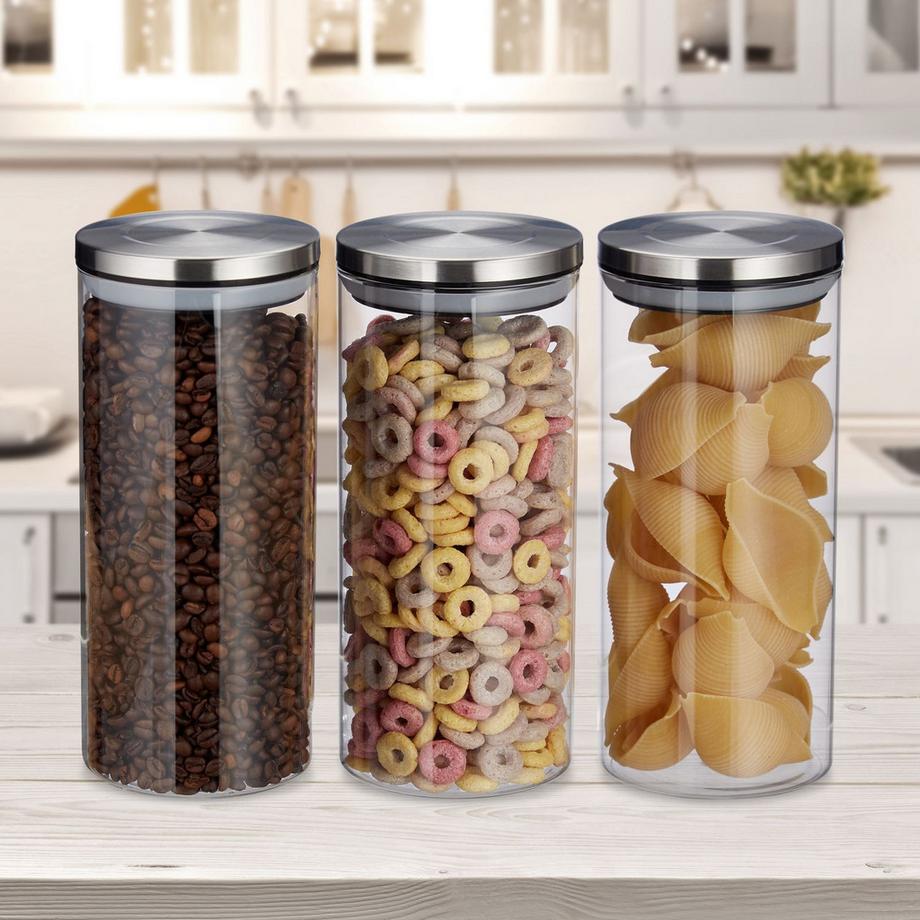 B2X 3 Barattoli conservazione 1300 ml  