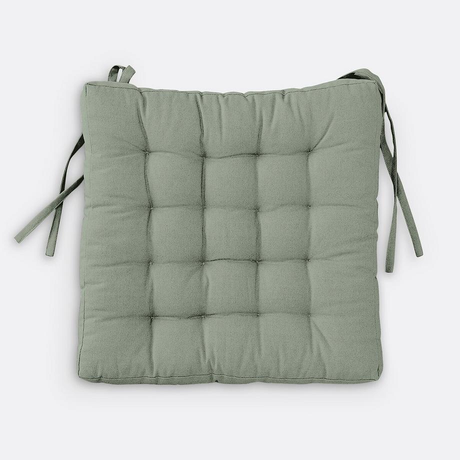 La Redoute Intérieurs Galette de chaise coton recyclé  