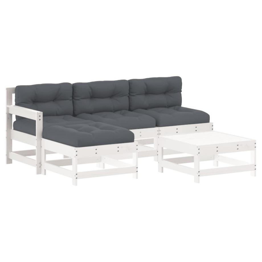 set divani da giardino Legno