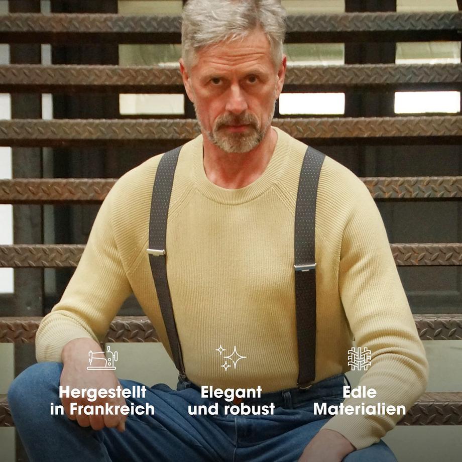 Only-bags.store Breite Vintage Hosenträger  