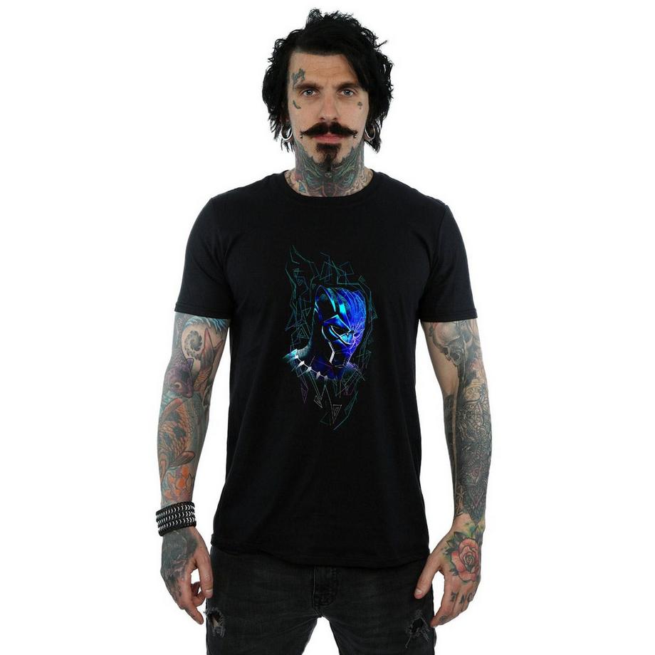 MARVEL Black Panther Grafikdruck T-Shirt  