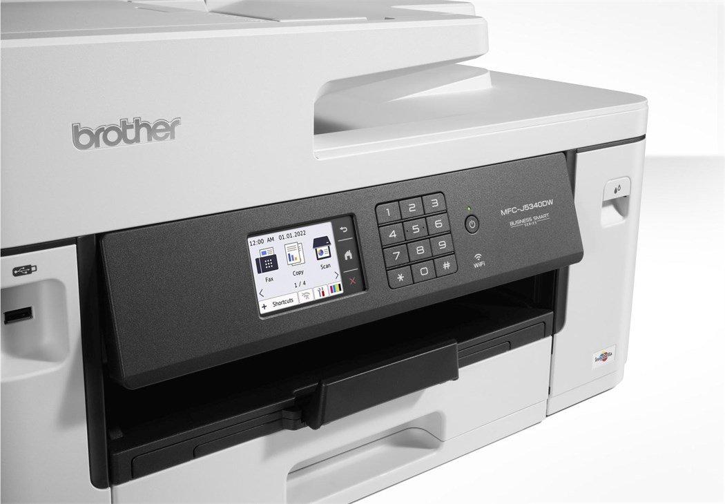 brother  MFC-J5340DW,A3, 4 in 1, USB / WLAN 1x Papierschacht 