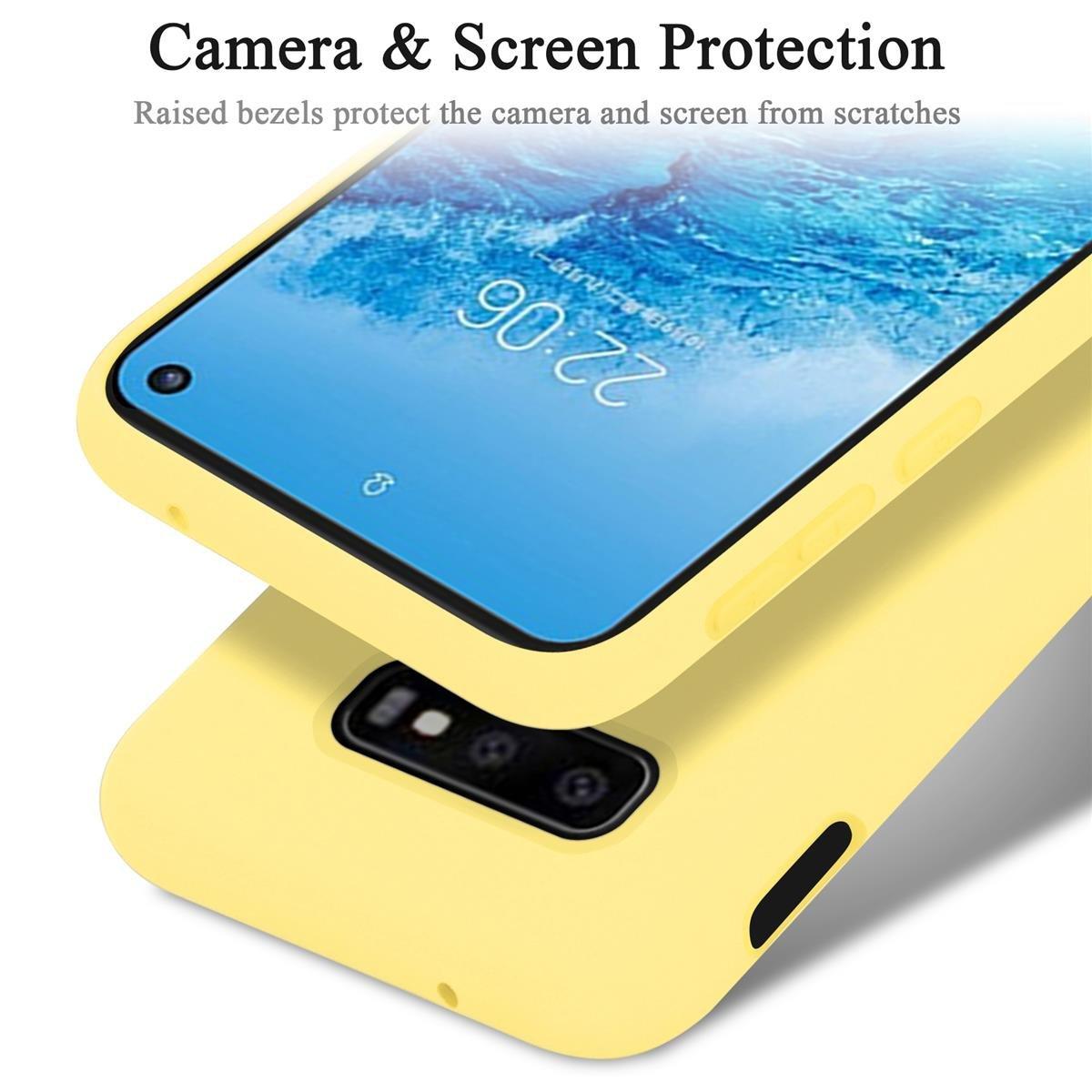 Cadorabo  Housse compatible avec Samsung Galaxy S10e - Coque de protection en silicone TPU flexible 