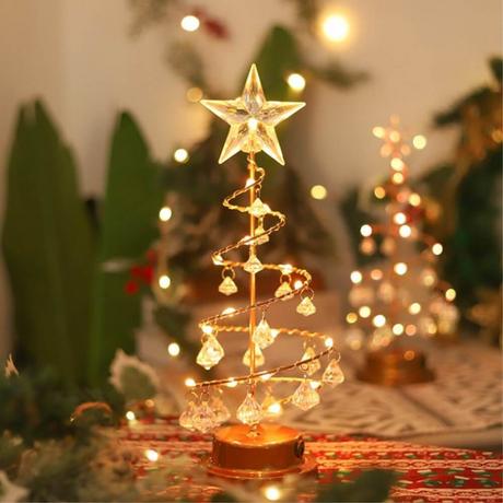Cover-Discount Led Weihnachtsbaum Tischlampe Warmweiss  