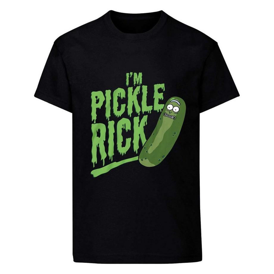 Rick And Morty Pickle Rick Bedrucktes T-Shirt  