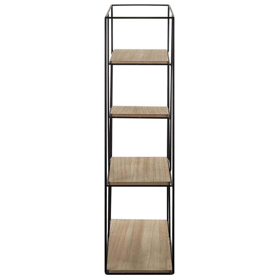 Beliani Wandregal aus MDF-Platte Industriell LAUREL  