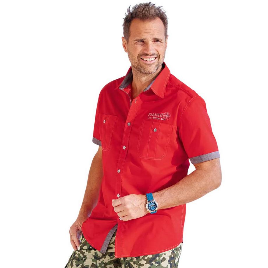 Atlas For Men Camicia Stylish Maniche Corte  