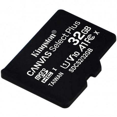 Kingston  Canvas Select Plus (microSDHC, 32GB, U1, UHS-I) 