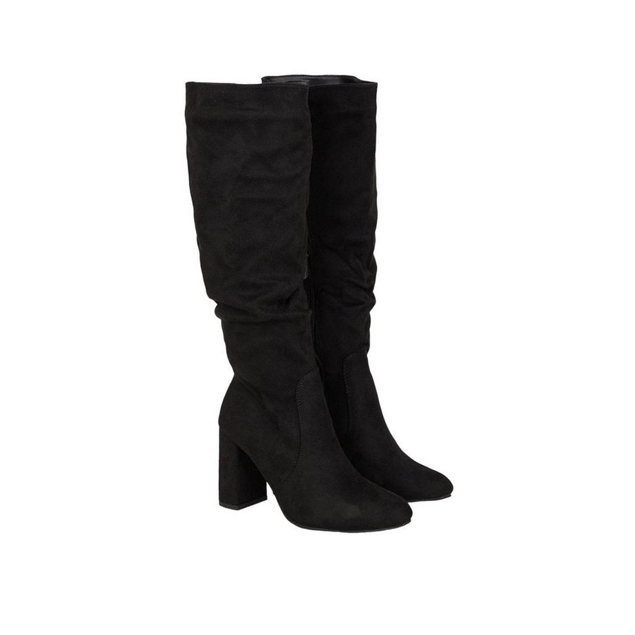 Kniehohe Stiefel Keris, Gerafft