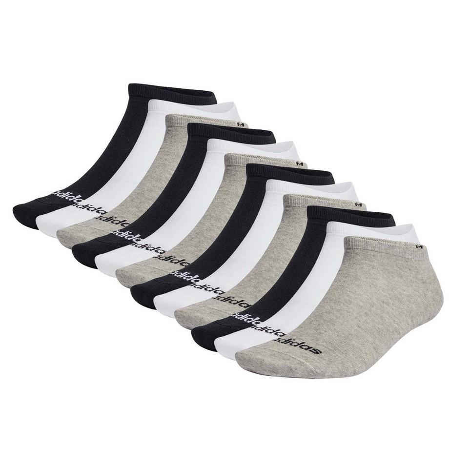 Calzini Unisex Confezione da 12-Thin Linear Low-Cut