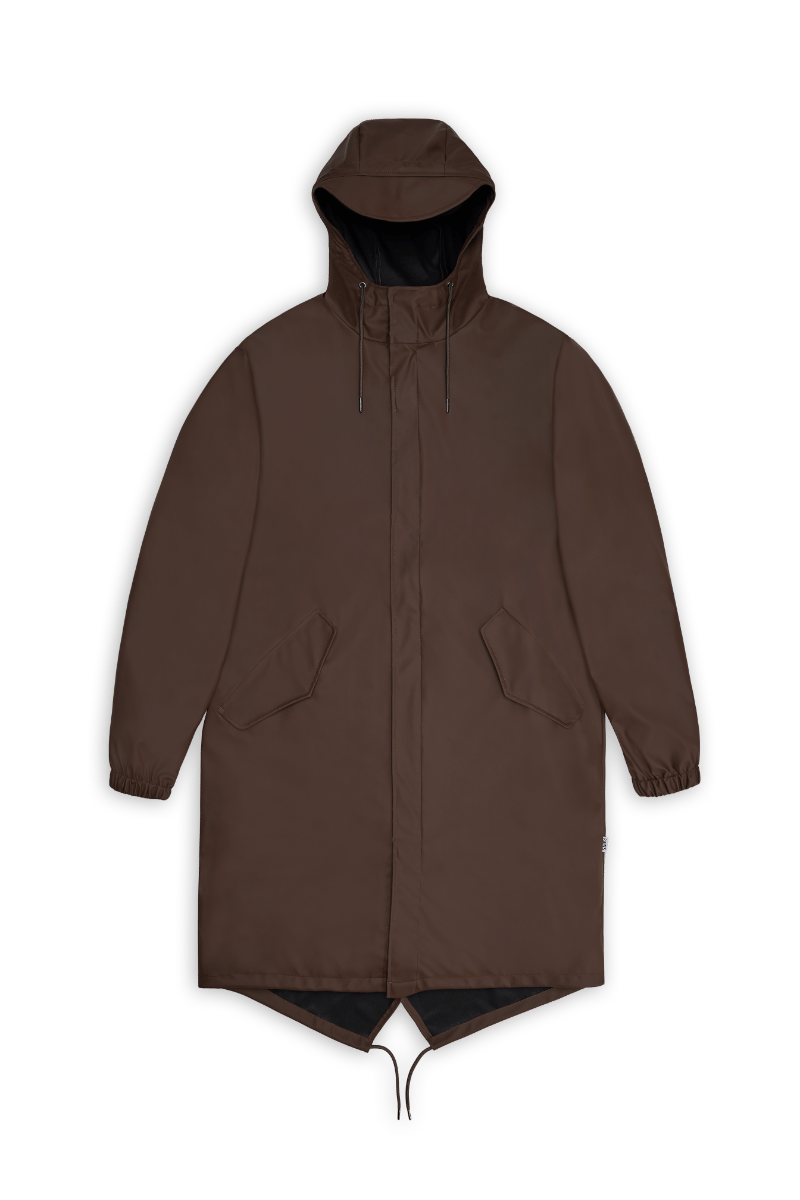 RAINS  18140 Fishtail Parka 