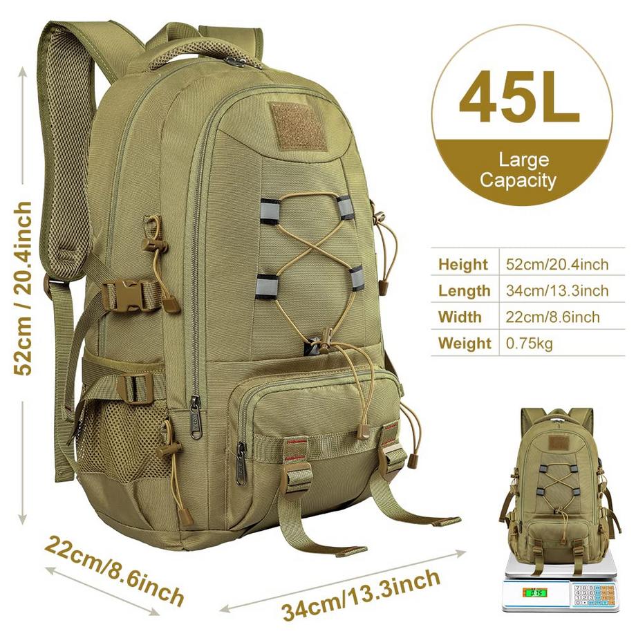 Only-bags.store Wasserdichter Laptop Wanderrucksack  