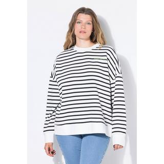 Studio Untold Felpa Oversize a Righe con Scritta  