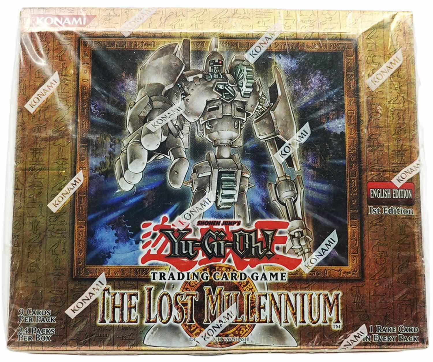 Yu-Gi-Oh!  The Lost Millennium 1st Edition Booster Display (Sealed/OVP)  - EN 