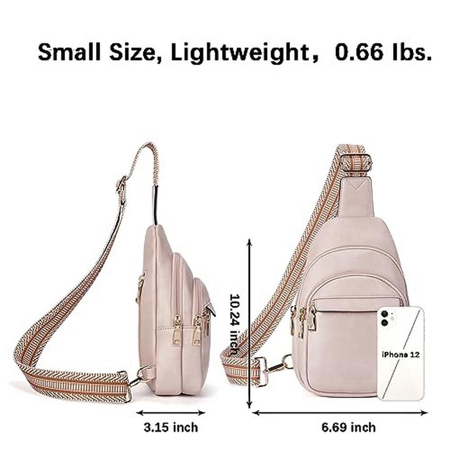 Only-bags.store Kleine Sling Umhängetasche Brusttasche  