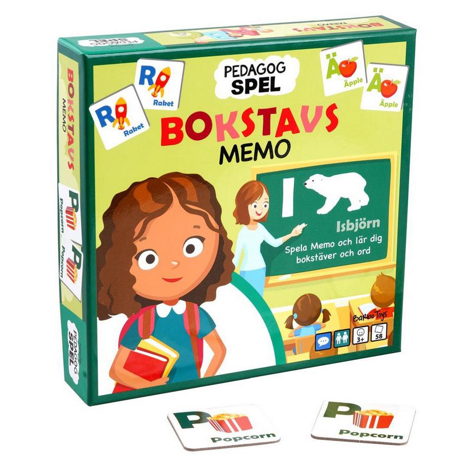 Barbo Toys  Barbo-Lehrerspiel-Brief-Memo (SE) 