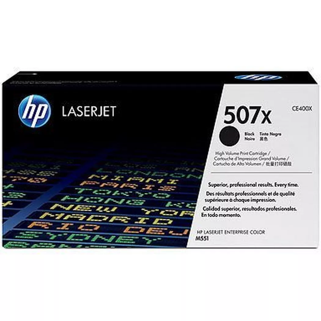 Hewlett-Packard – HP Toner-Modul 507X schwarz CE400X LJ Enterprise 500 C. 11’000 S., One Size