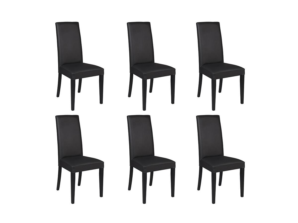 Vente-unique Lot de 6 chaises TACOMA Similipieds s  