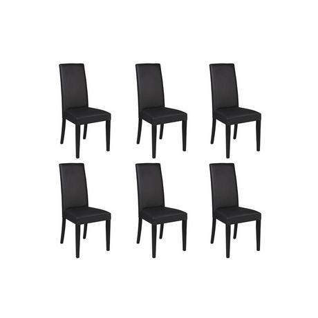 Vente-unique Lot de 6 chaises TACOMA Similipieds s  