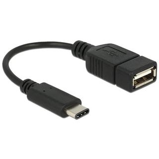 DeLock  65579 câble USB 0,15 m USB 2.0 USB C USB A Noir 