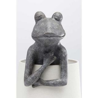 KARE Design Lampe à poser Animal Grenouille Gris  