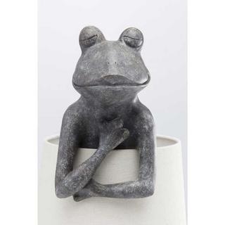 KARE Design Tischleuchte Animal Frog Grau  