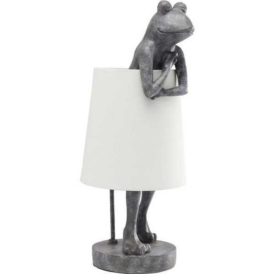 KARE Design Lampe à poser Animal Grenouille Gris  