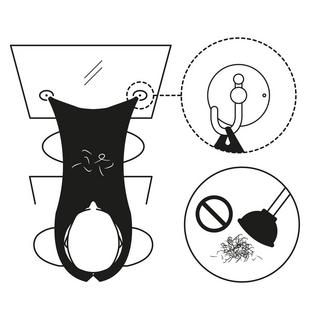 Groom and Grow  Barthaar Auffangtuch 