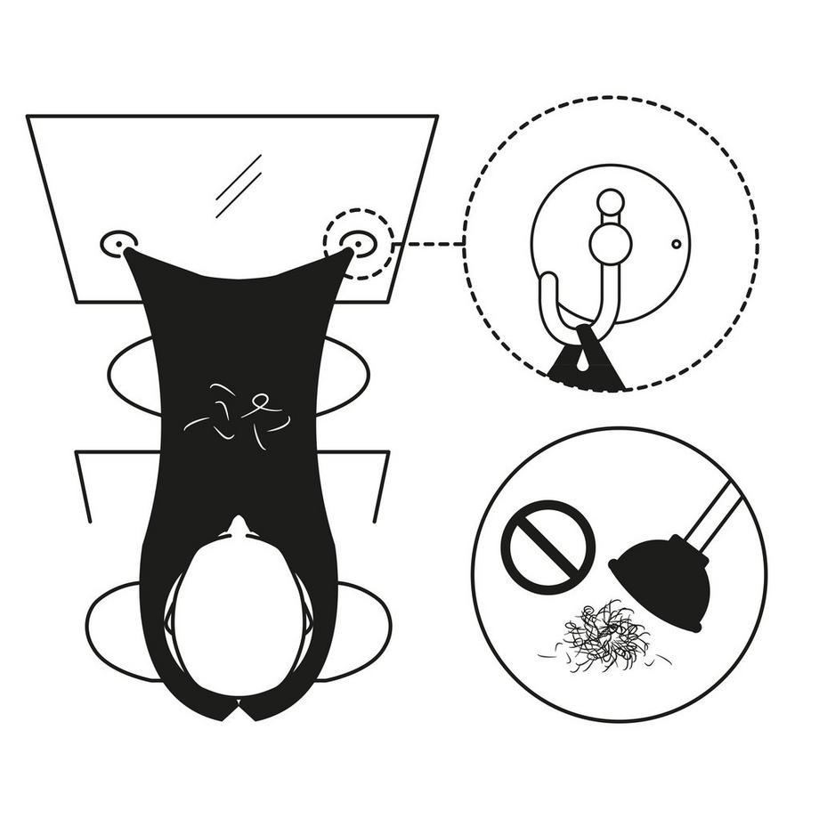 Groom and Grow  Barthaar Auffangtuch 