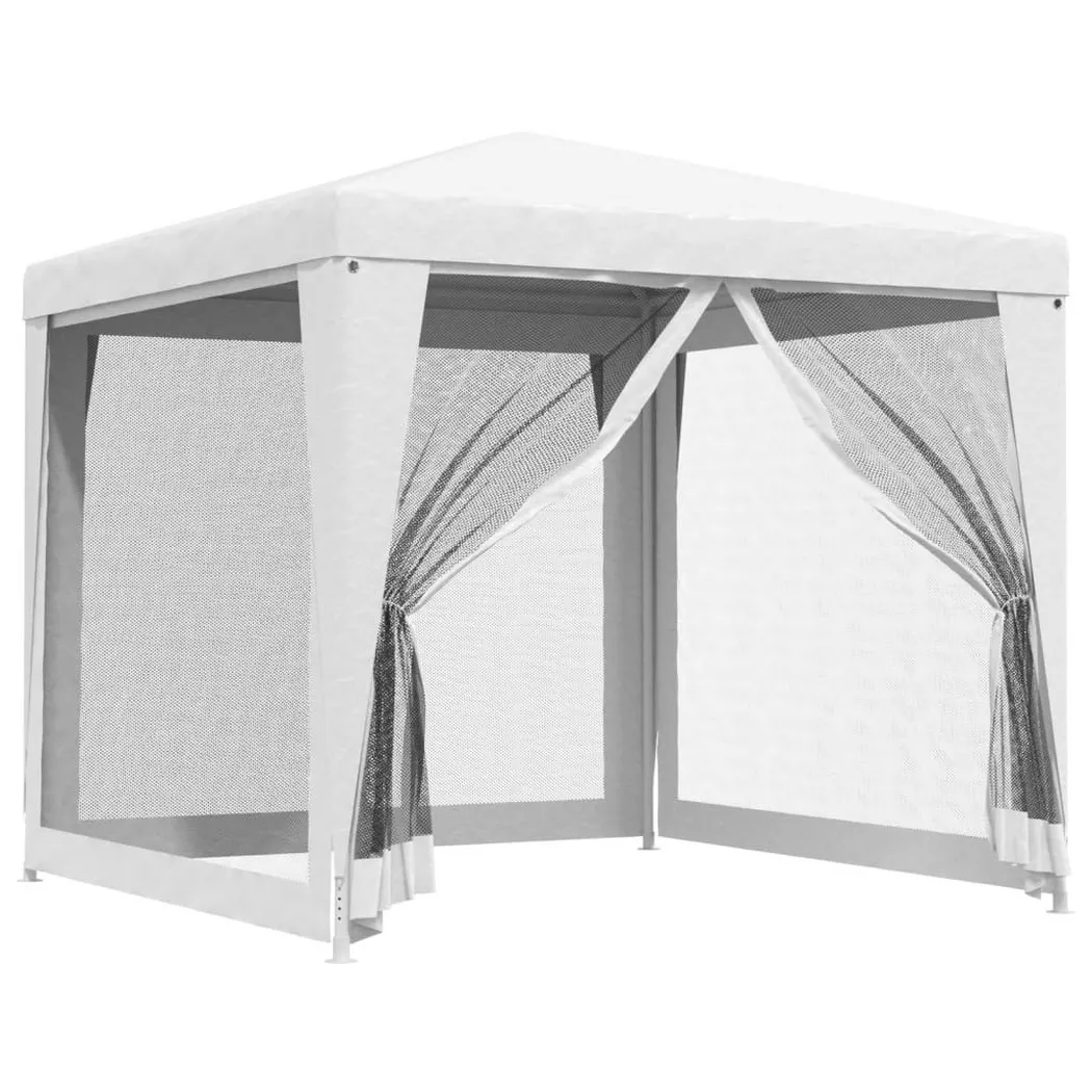 VidaXL - Tente de réception polyéthylène, One Size, Blanc