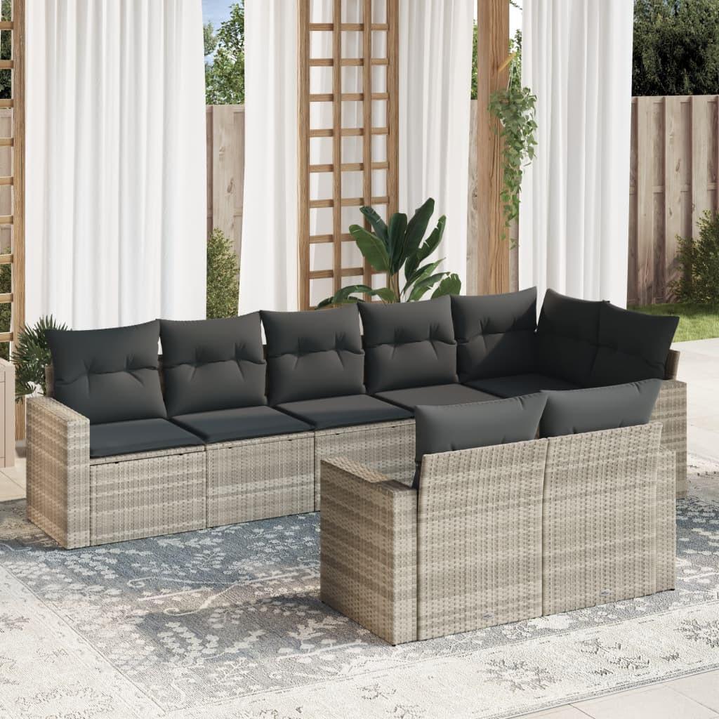 VidaXL Garten sofagarnitur poly-rattan  