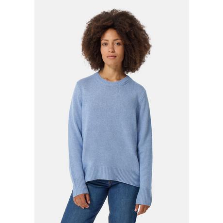 CASH-MERE.CH  Seide Kaschmir Oversize Style Rundhals Pullover 