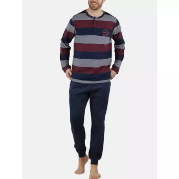 Pyjama Hausanzug Hose und Oberteil Rayas Stamp Antonio Miro
