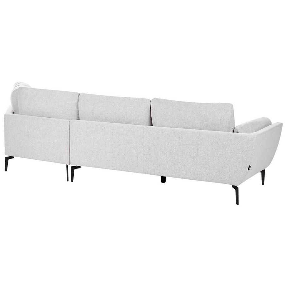 Beliani 3 Sitzer Sofa aus Stoff  KANSSELI  