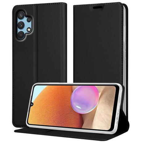 Cadorabo  Housse compatible avec Samsung Galaxy A32 4G - Coque de protection avec fermeture magnétique, fonction de support et compartiment pour carte 