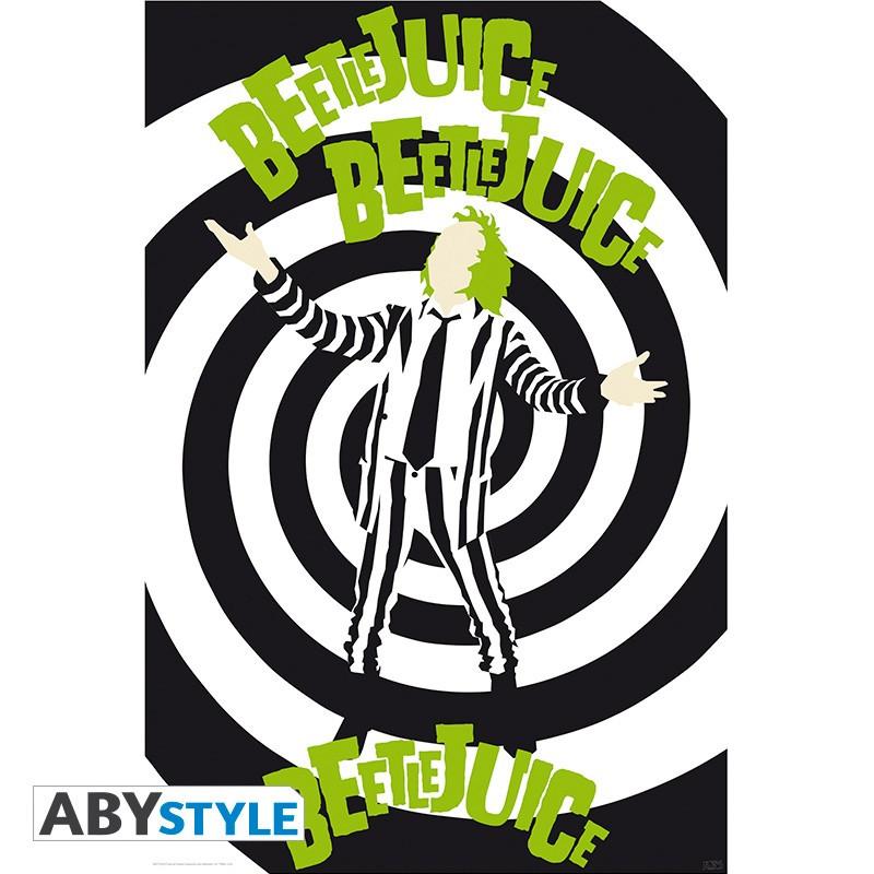 Abystyle Poster - Roulé et filmé - Beetlejuice - Beetlejuice, Beetlejuice  