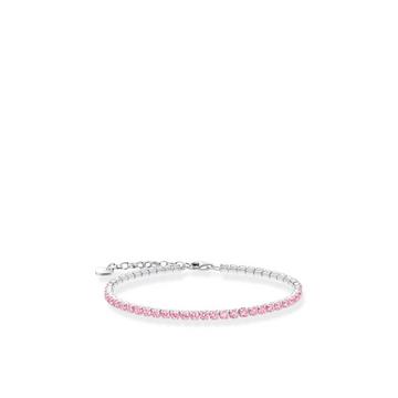 Bracelet de tennis Zirconia rose